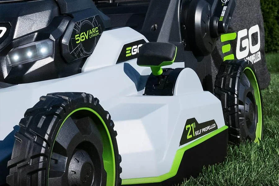 electric mulching mower